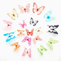 Бабочки декоративные на стену H-Z-102 (уп. 18 шт)