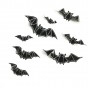 Декор настенный Летучие мыши светонакопительные (уп. 12 штук)