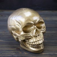 Череп скарбничка M 8944 (золотий)