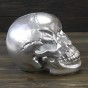 Череп копилка M 8945 (серебряный)