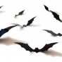 Декор настінний Кажани чорні (уп. 16 шт)