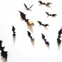 Декор настінний Кажани чорні (уп. 16 шт)