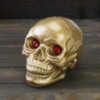 Череп скарбничка Містік М 13788 (золотий)