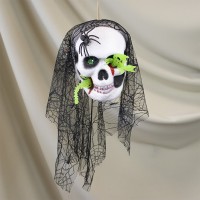 Декор підвісний череп Астарта 13808 (чорний)