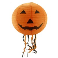 Підвісний декор 40 см Гарбуз (помаранчевий)