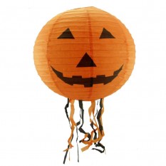Подвесной декор 40см Тыква (оранжевый)
