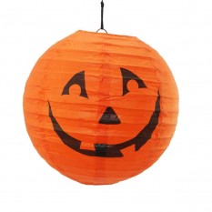 Подвесной декор 20см Тыква (оранжевый)