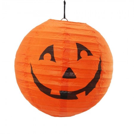 Підвісний декор 20см Гарбуз (помаранчевий)