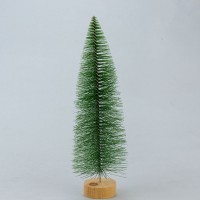 Декор новогодний настольный Елочка 25см (зеленый)