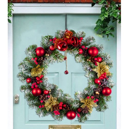 Рождественский венок 45см ЛЕСНАЯ СКАЗКА 9233