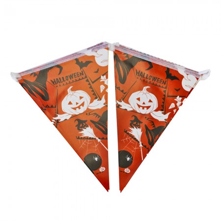 Гирлянда Хэллоуин флажки №34