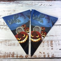 Гірлянда Хелловін прапорці №23