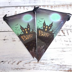 Гирлянда Хэллоуин флажки №26