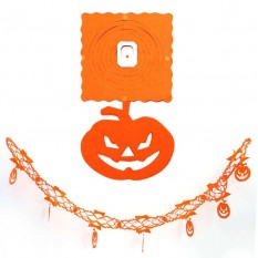 Гирлянда 3D Хэллоуин с подвеской Тыква