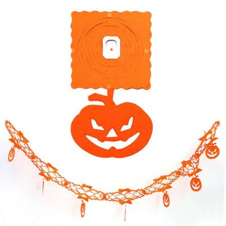 Гирлянда 3D Хэллоуин с подвеской Тыква