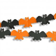Гирлянда 3D Хэллоуин Летучая мышь