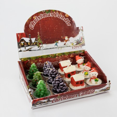 Свічки НГ фігурні 1011 (уп. 12шт)