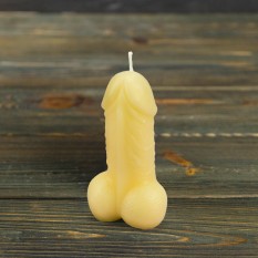 Декоративная свеча фигурная Вилли 13021 (шампань)