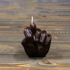 Декоративная свеча фигурная Дуля 13417 (шоколадная)