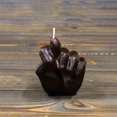 Декоративная свеча фигурная Дуля 13417 (шоколадная)