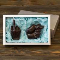 Подарункові свічки Все, що ви хотіли сказати 13470 (уп. 2 шт) (шоколадний)