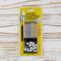 Свічки для торта Магічні (уп. 10шт)