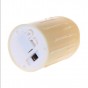 Свеча LED Живое пламя светящаяся 6х5см (молочная)