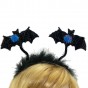 Ободок карнавальный Летучая мышь на пружинках (1шт)