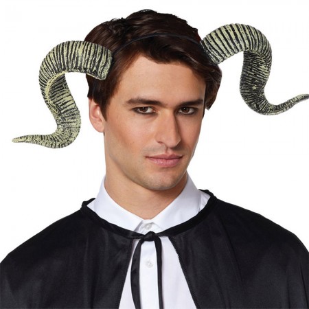 Рога Косплей демона Люцифера (серые)