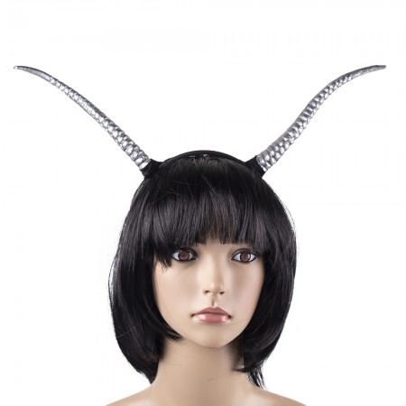 Рога демона Асмодея на обруче серебро