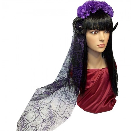 Украшение на голову с рогами Льорона 10245