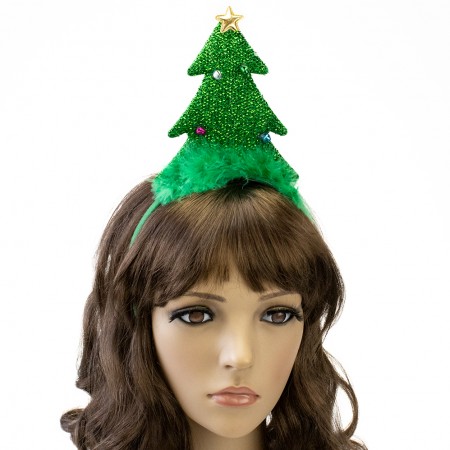 Обруч новогодний Елочка