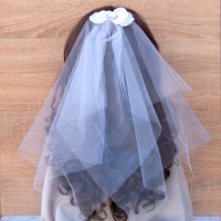 Фата Нареченої на дівич -вечір Classic (біла)