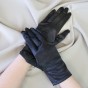 Перчатки стрейч эластан 20см (черные)