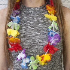 Гавайские леи Мартиника (радужный)