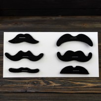 Вуса накладні набір фетрові (уп. 6шт)