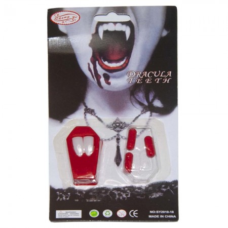 Клыки Вампира + капсулы крови 1002
