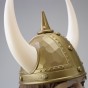 Шлем Варяга с рогами (золотой)