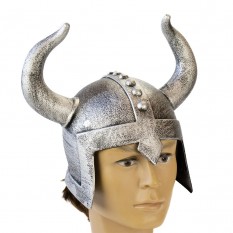 Шлем Викинга средневековый с рогами