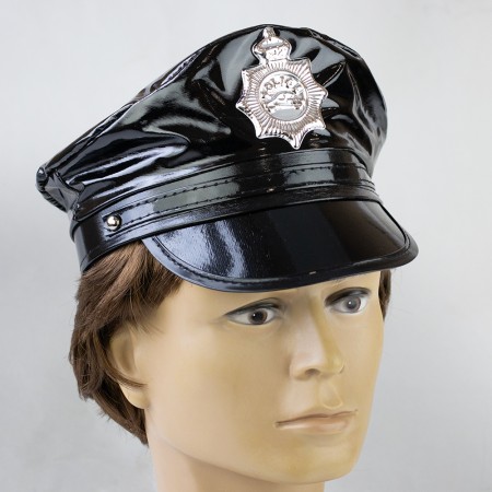 Фуражка Полицейского лаковая