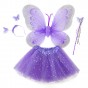 Набір Метелика Карнавальний зі спідницею 50х38см (бузковий)