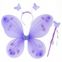 Набор Бабочки Карнавальный 50х38см (фиолетовый)