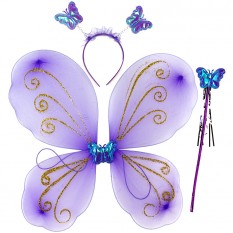 Набір Метелика Карнавальний 50х38см (фіолетовий)