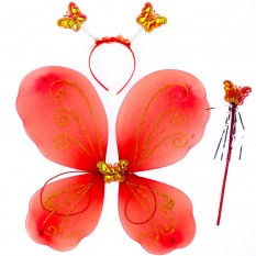 Набір Метелика Карнавальний 50х38см (червоний)