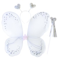 Набір Метелика Карнавальний 50х38см (білий)