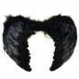 Крылья Ангела Средние 55х40см (черные)