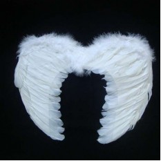 Крылья Ангела Маленькие 45х35см (белые)