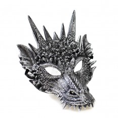 Маска Дракона (серебрянная)