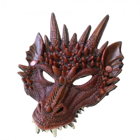 Маска Косплей Дракон Таргарієн (червона)