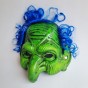 Маска Гоблін (зелена з синім)